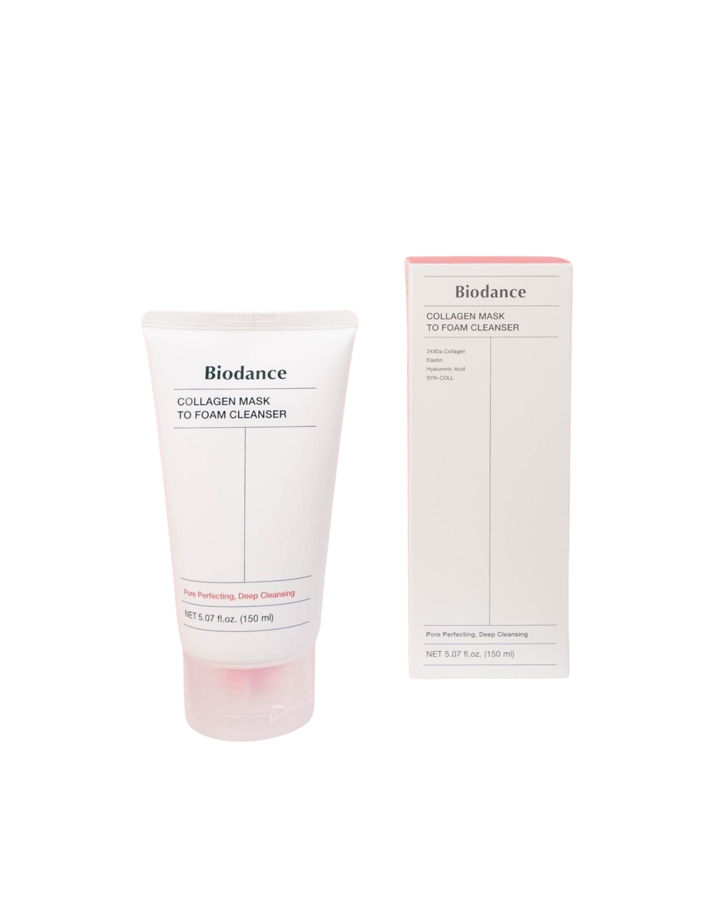 Biodance Collagen Mask to Foam Cleanser